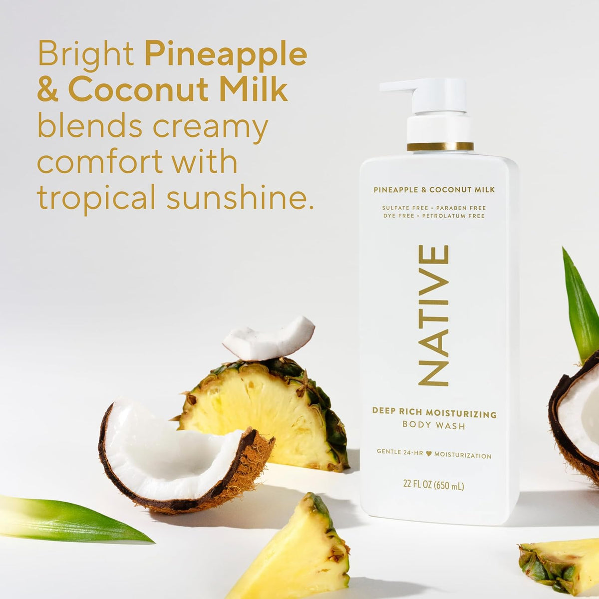 Native Moisturizing Body Wash Birthday Gift for Mom, Vanilla 22 oz Thoughtful Present