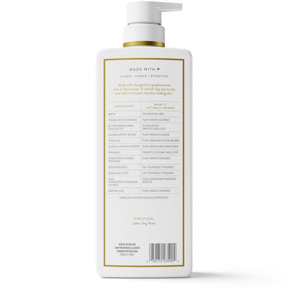 Native Moisturizing Body Wash Birthday Gift for Mom, Vanilla 22 oz Thoughtful Present