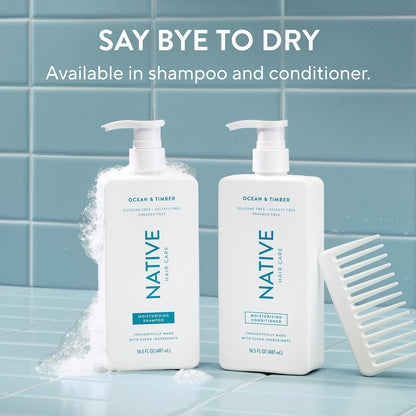 Native Shampoo and Conditioner Set – Thoughtful Birthday Gift for Her, Vegan Hair Care with Naturally Derived Ingredients