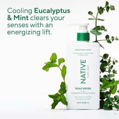 Native Sulfate-Free Scalp Care 2-Pack – Effortless Shampoo and Conditioner Duo for Less-Is-More Simplicity