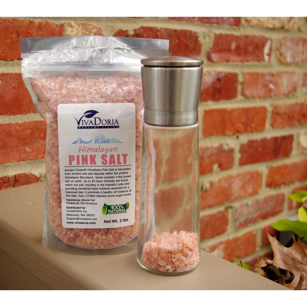 naturally pink coloration from trace mineral content