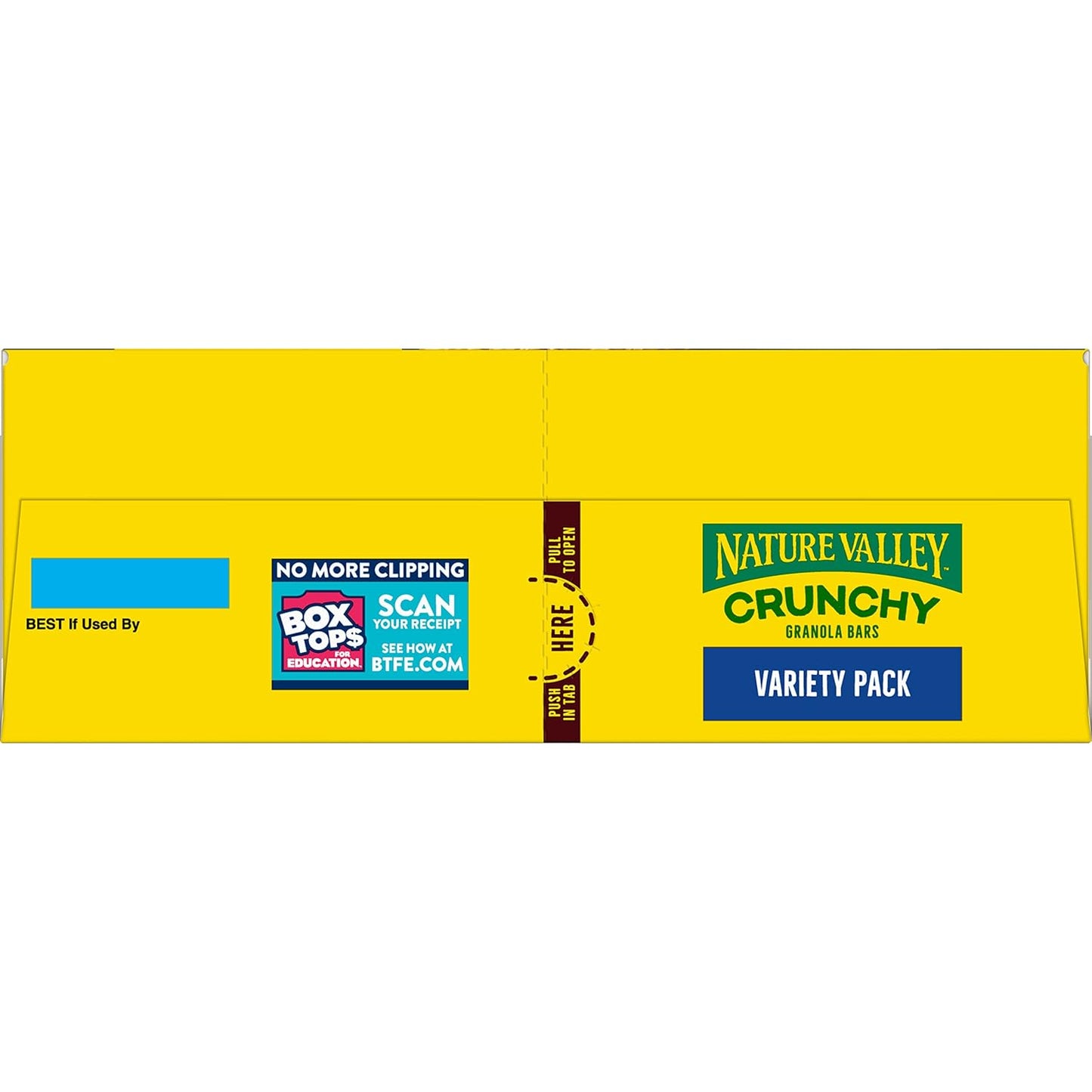 Nature Valley Crunchy Granola Bars – High Protein Snack for Calorie-Conscious Dieters, 12 Pouches