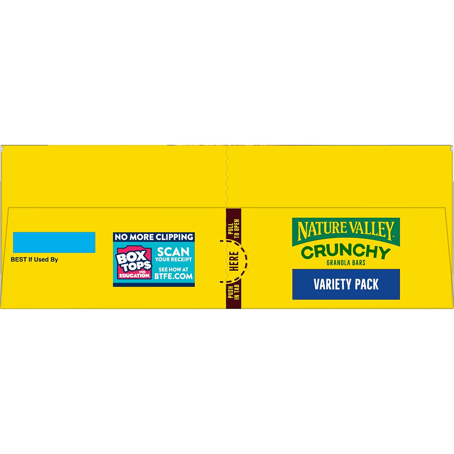 Nature Valley Crunchy Granola Bars – High Protein Snack for Calorie-Conscious Dieters, 12 Pouches