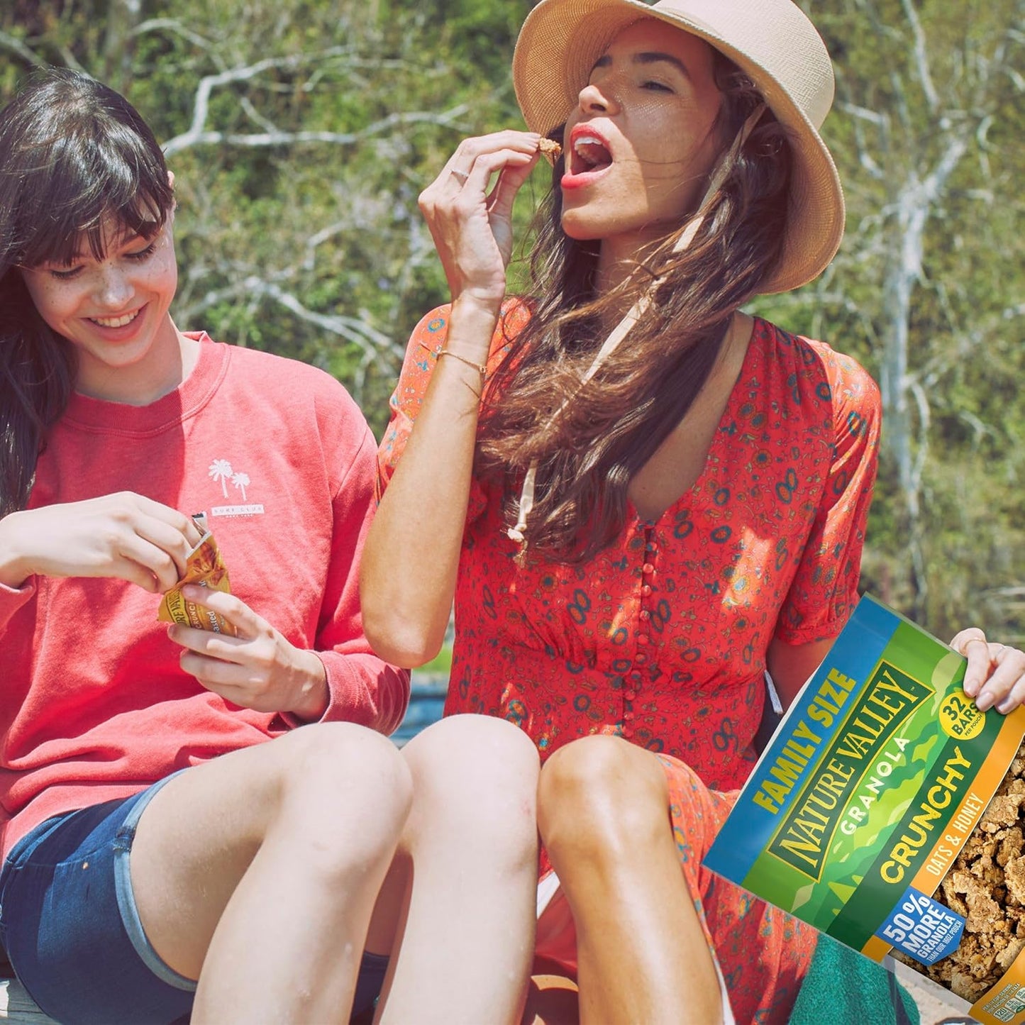 Nature Valley Crunchy Granola, Oats and Honey – Resealable Pantry Staple for Meal Preppers and Commuters, 24 oz