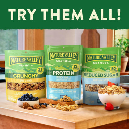 Nature Valley Protein Granola – Clean-Eating Pantry Staple, No Artificial Flavors for Health-Conscious Homes