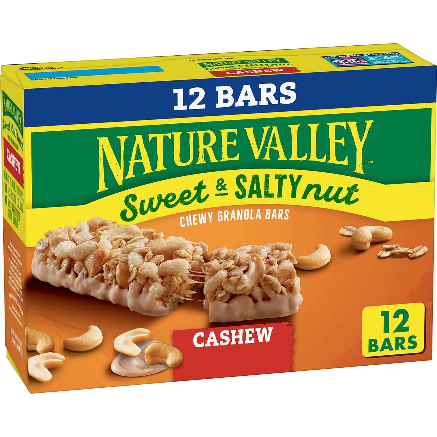 Nature Valley Sweet and Salty Nut Granola Bars – Commuter Bag Snack for Busy Workdays, Individually Wrapped