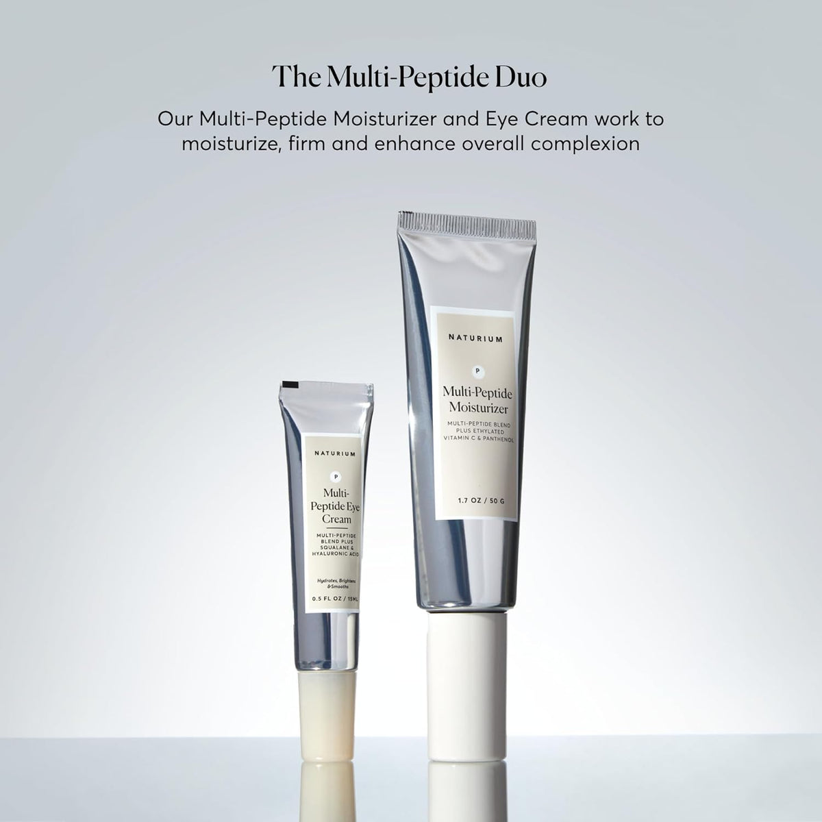 Naturium Multi-Peptide Moisturizer – Streamlined Peptide Cream for Intentional Minimalist Skincare