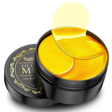 NAZANO 24K Gold Under Eye Patches – Housewarming and Care Package Beauty Gift for Women and Men