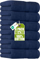6 - Navy Blue - 6 Hand Towels