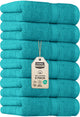 6 - Turquoise - 6 Hand Towels