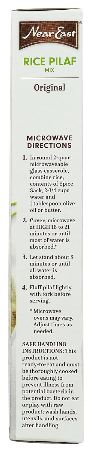NEAR EAST Rice Pilaf – Easy No-Fuss Side for Picky Eaters, Ready in 20 Minutes