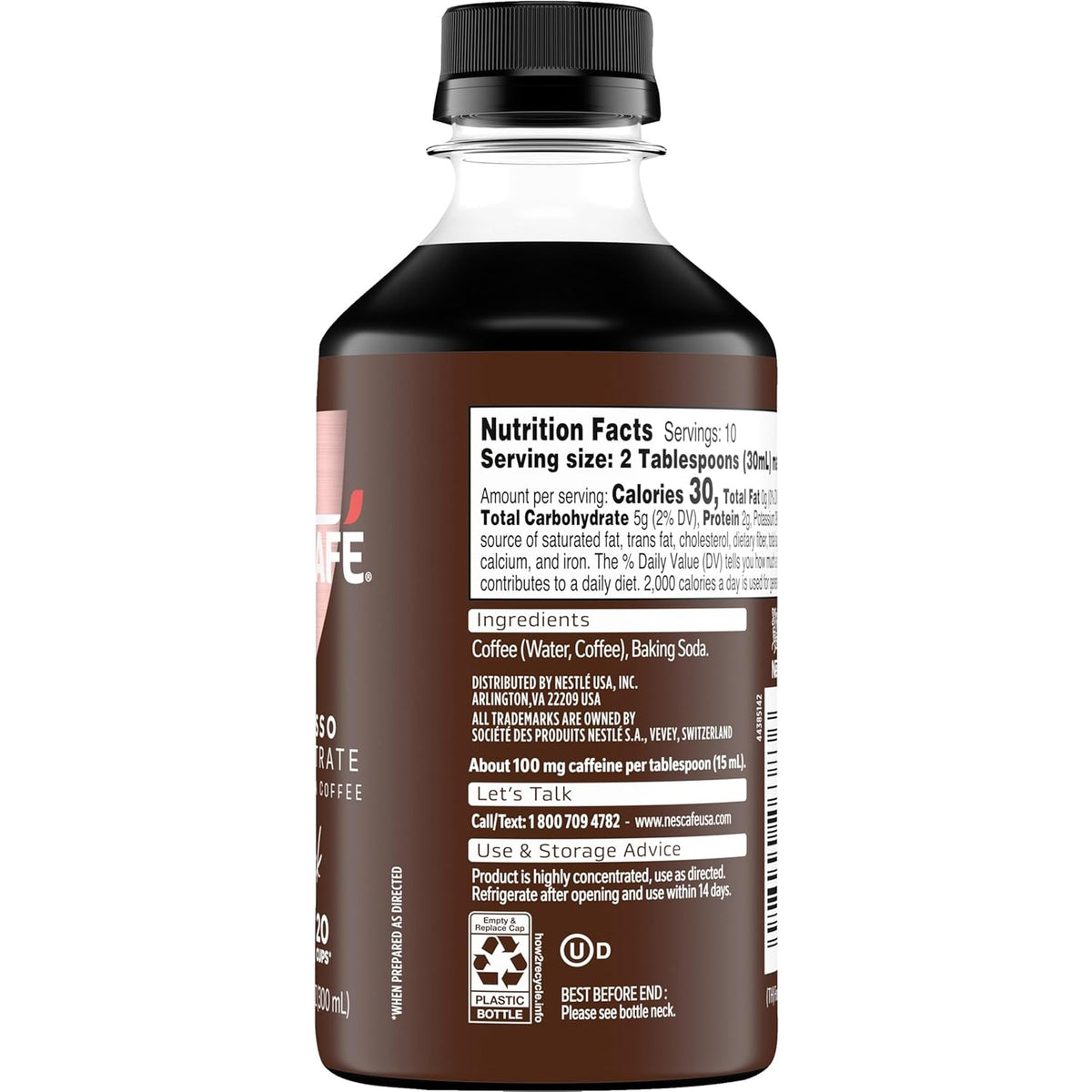 NESCAFÉ Espresso Concentrate – No-Brew Espresso for Tailgates and Open-Air Gatherings