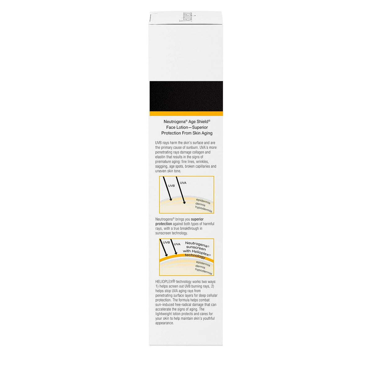Neutrogena Age Shield Sunscreen SPF 70 – Hydrating Facial Moisturizer for Bedroom Self-Care and Daily Wellness Routine