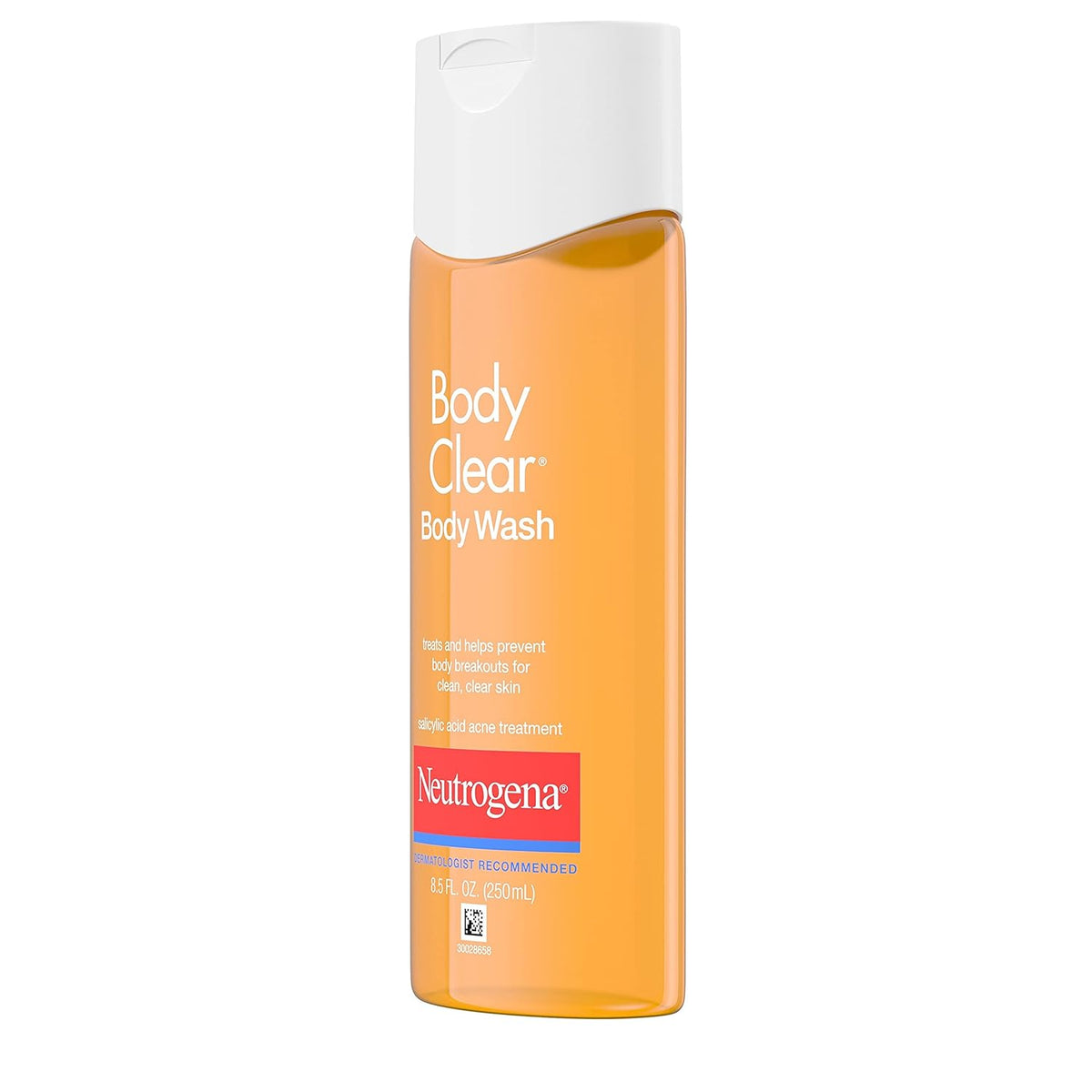 Neutrogena Body Clear Acne Body Wash – Calming Body Care for Acne-Prone Adults, Gentle Glycerin Formula