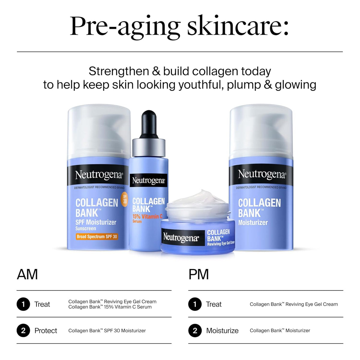 Neutrogena Collagen Bank Reviving Eye Cream – Mindful Anti-Aging Step for a Calming Skincare Routine