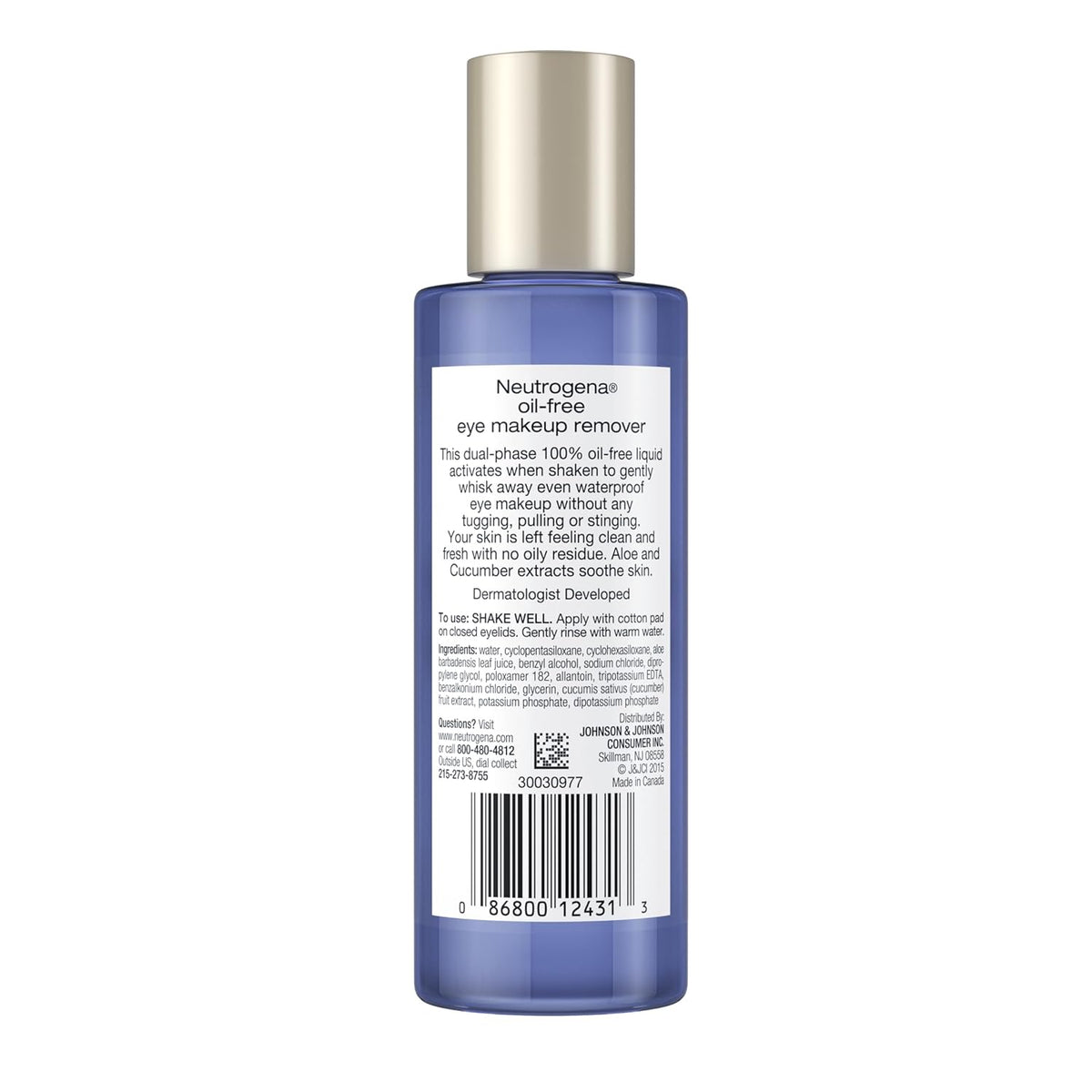 Neutrogena Dermatologist-Tested Eye Makeup Remover, Practical Housewarming Gift for New Home Routines
