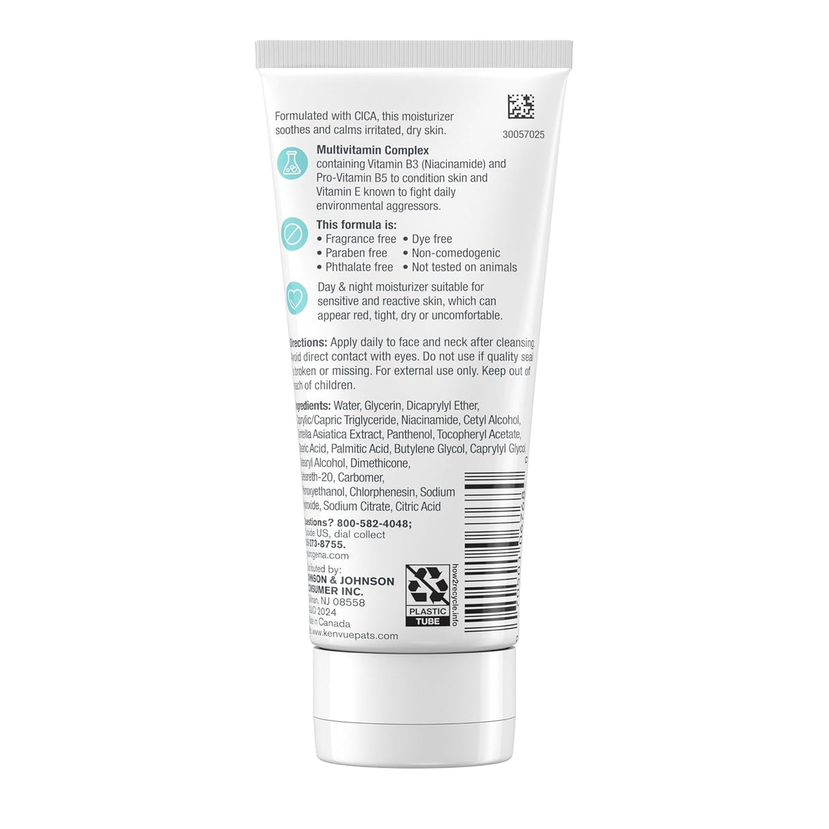 Neutrogena Fragrance Free Face & Neck Cream – Dermatologist-Recommended Non-Comedogenic Hydration for Sensitive Skin