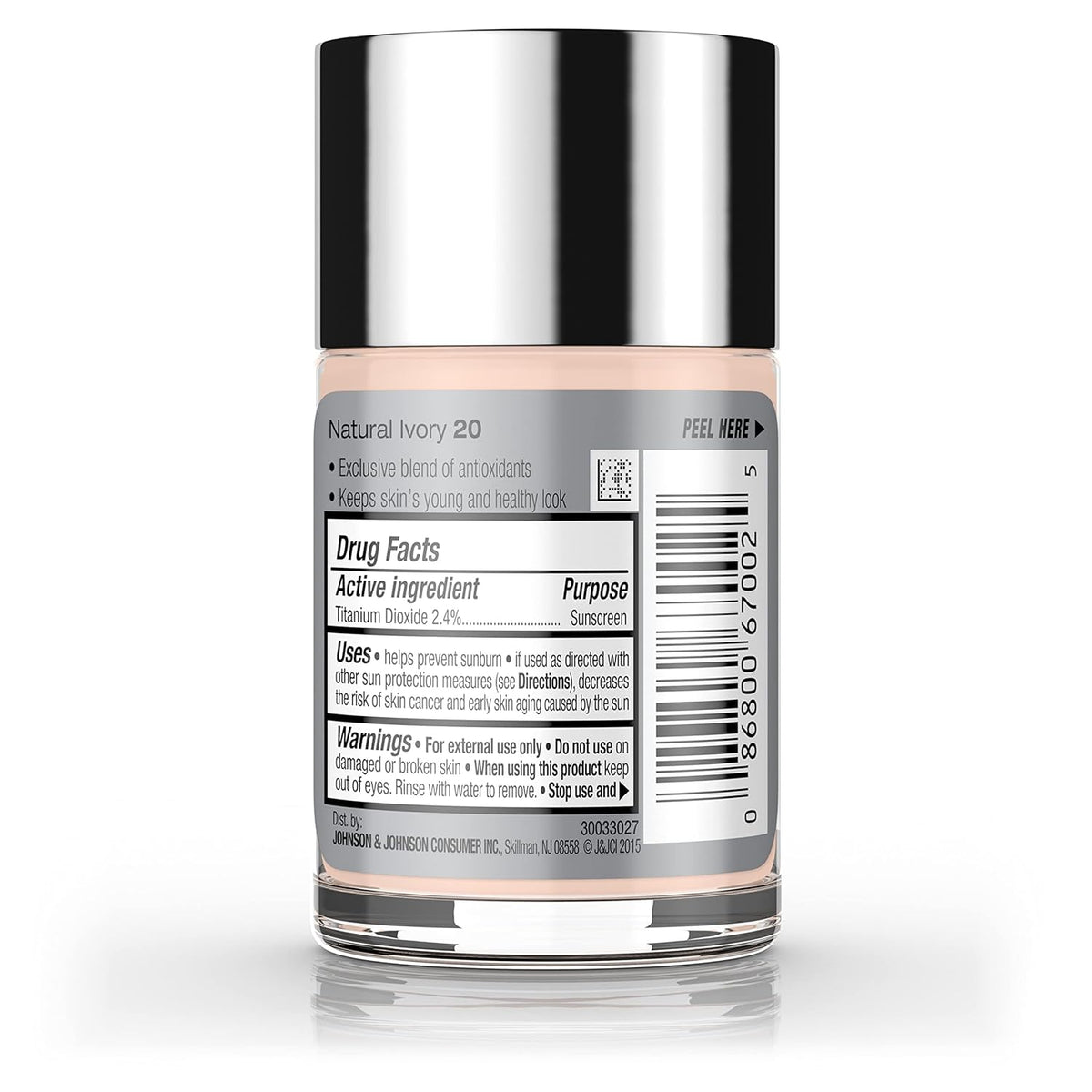 Neutrogena Healthy Skin Liquid Foundation – Mindful Morning Beauty Routine, Lightweight SPF 20 for Normal to Dry Skin