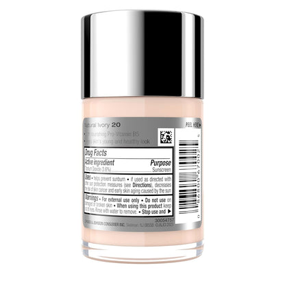Neutrogena Healthy Skin Liquid Foundation – Mindful Morning Beauty Routine, Lightweight SPF 20 for Normal to Dry Skin