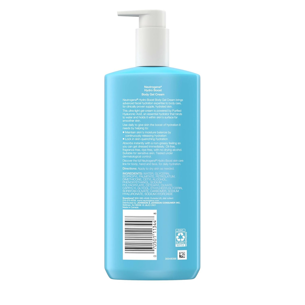Neutrogena Hydro Boost Body Gel-Cream – Dermatologist-Developed Fragrance-Free Hydrator for Reactive Skin and Ingredient-Conscious Buyers