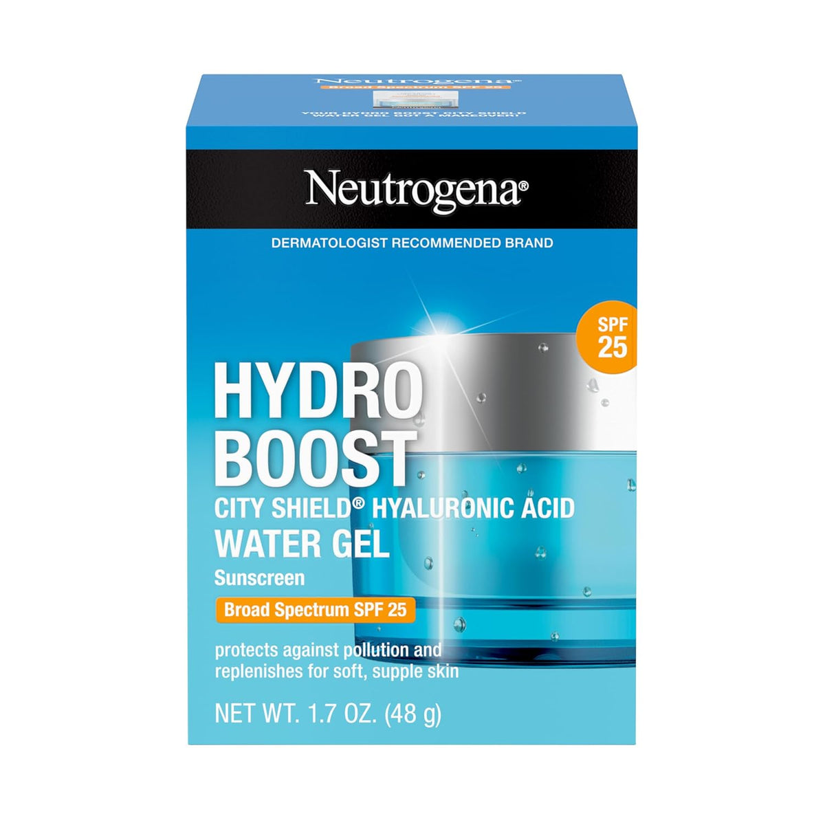 Neutrogena Hydro Boost City Shield Water Gel – Effortless Daily SPF for Intentional Skincare Shelf