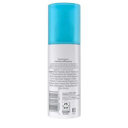 Neutrogena Hydro Boost Dewy Setting Spray – Less-Is-More Makeup Finisher for a Streamlined Routine