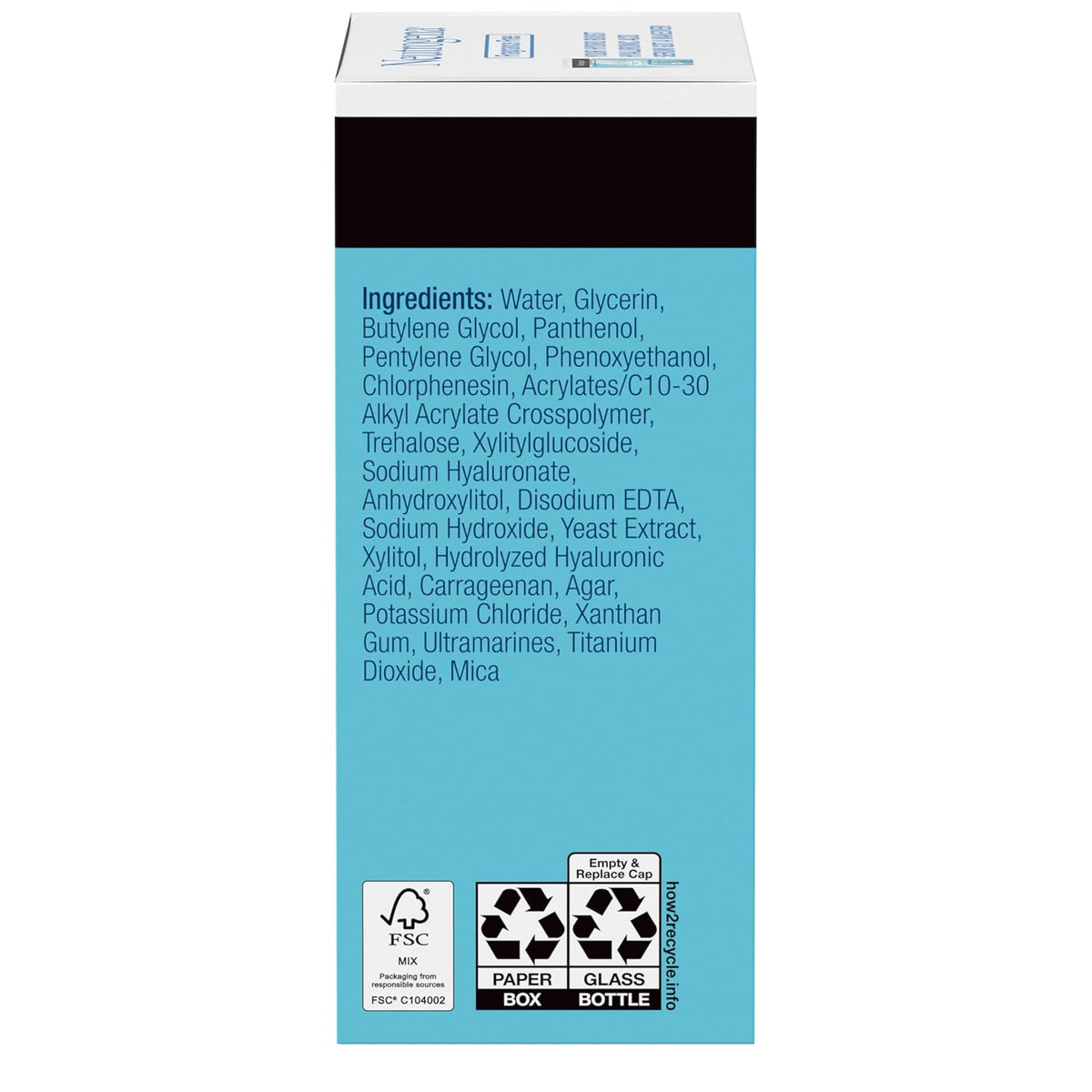 Neutrogena Hydro Boost Face Serum – Gentle Hyaluronic Acid Hydration Safe for Reactive Skin, Lightweight Serum 1 fl oz