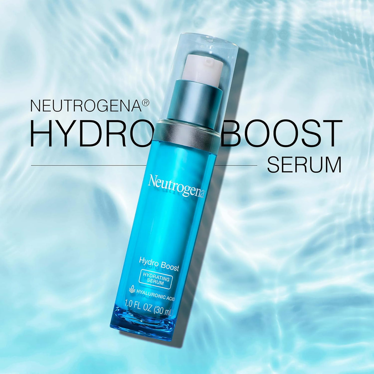 Neutrogena Hydro Boost Hydrating Face Serum – Fast-Absorbing Layer for Zoom-Ready Skin in the Home Office, 1 fl. oz