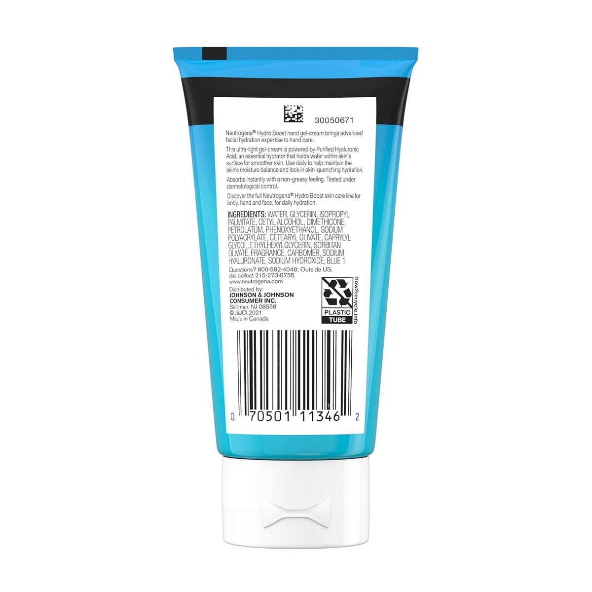 Neutrogena Hydro Boost Hydrating Hand Gel – Calming Nightstand Moisturizer for Overnight Hyaluronic Repair