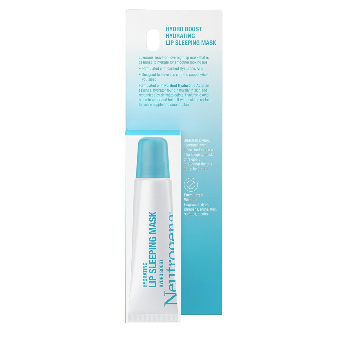 Neutrogena Hydro Boost Lip Sleeping Mask – Fragrance-Free Hyaluronic Overnight Gift Set for Mom, Friends, and Coworkers