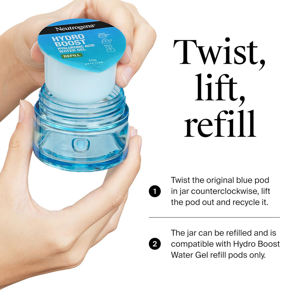 Neutrogena Hydro Boost Refill Pack – Eco-Friendly Housewarming Gift for the Sustainable Beauty Lover