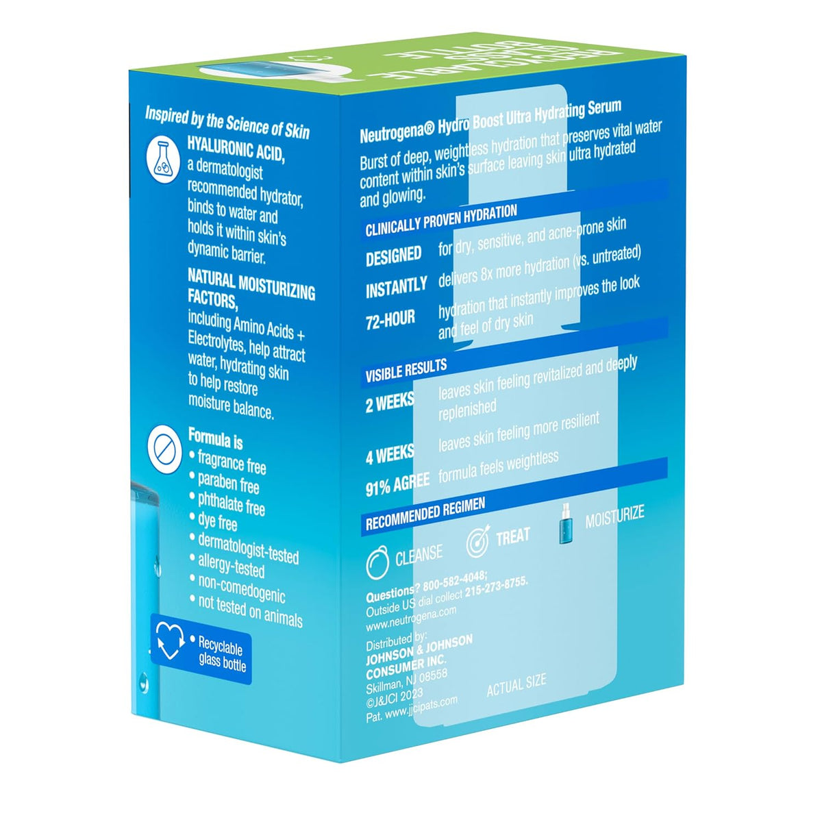 Neutrogena Hydro Boost Ultra Hydrating Serum – Valentine's Day Self-Care Gift for Girlfriend or Wife
