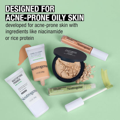 Neutrogena Pore Blurring Mattifying Primer – Gentle Niacinamide Skincare for a Balanced Morning Ritual
