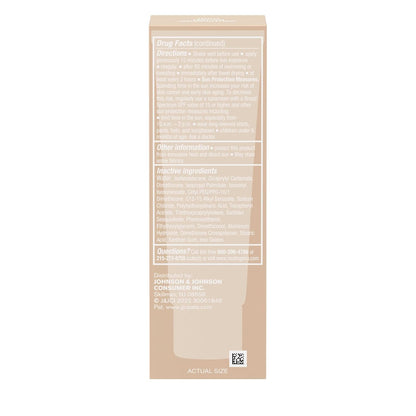 Neutrogena Purescreen+ Mineral UV Tint Face Liquid Tinted Sunscreen – Less-Is-More Skincare, Fragrance-Free Mineral SPF 30
