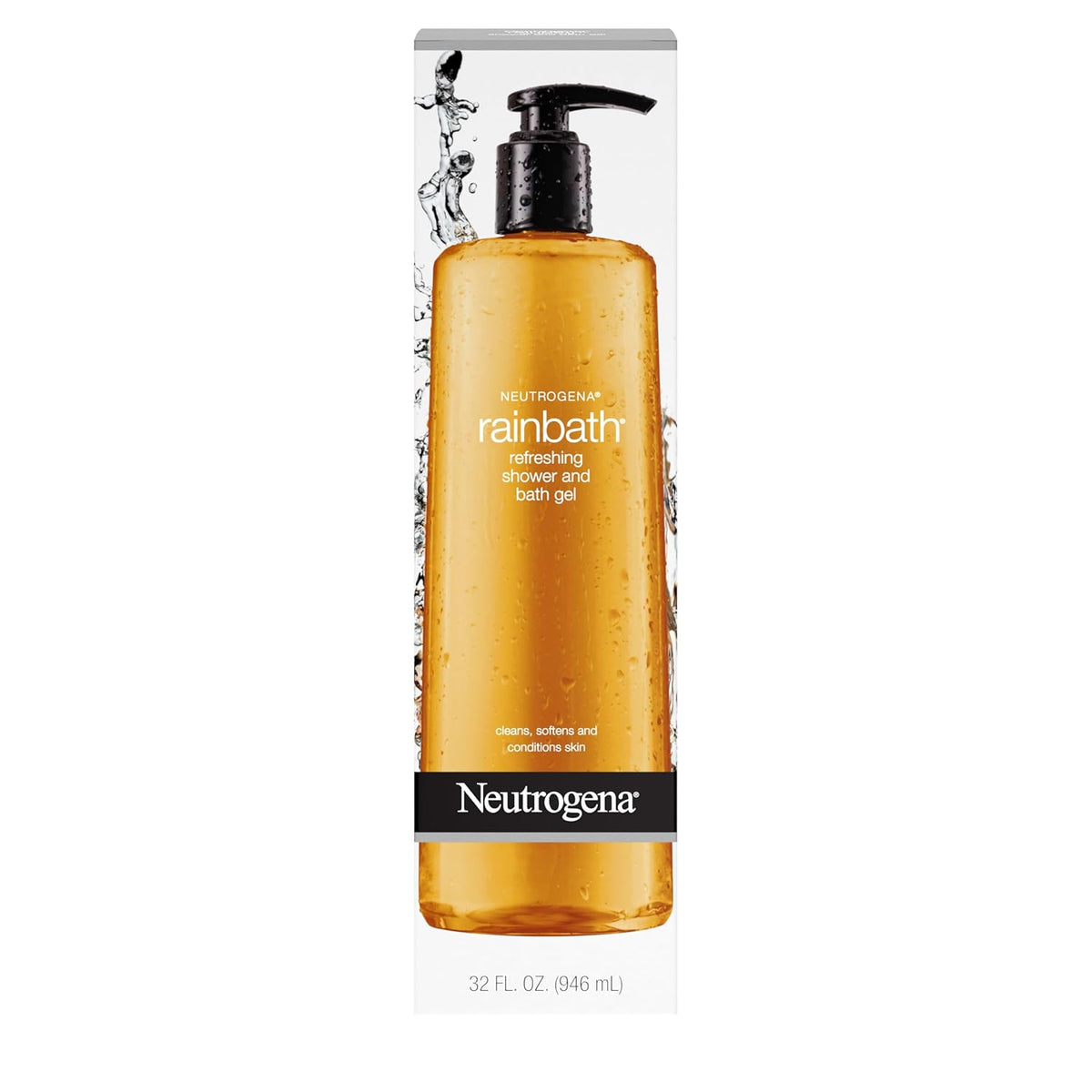 Neutrogena Rainbath Body Wash, Nostalgic Original Scent 32 fl oz Birthday Gift for Her