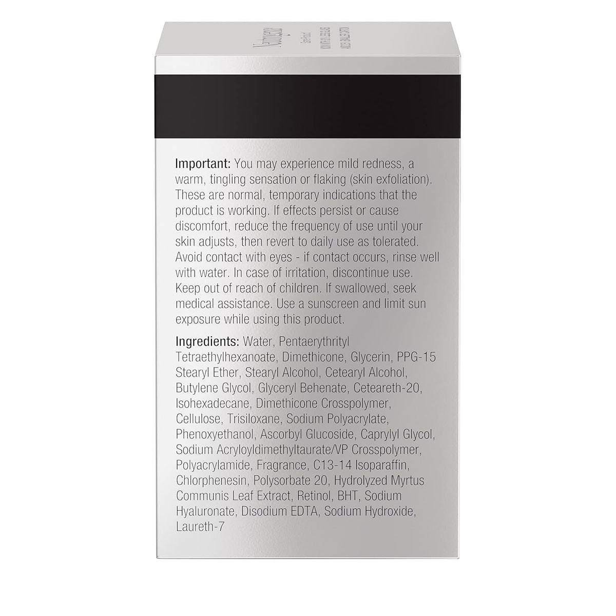 Neutrogena Rapid Tone Repair – Minimalist Vanity Moisturizer, Fragrance and Dye Free Retinol Cream for Dark Spots and Dull Skin
