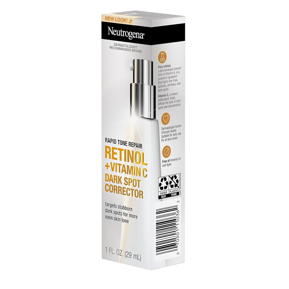 Neutrogena Rapid Tone Repair Retinol + Vitamin C Dark Spot Serum – Elegant Gifting Pick for the Beauty-Lover in Your Life