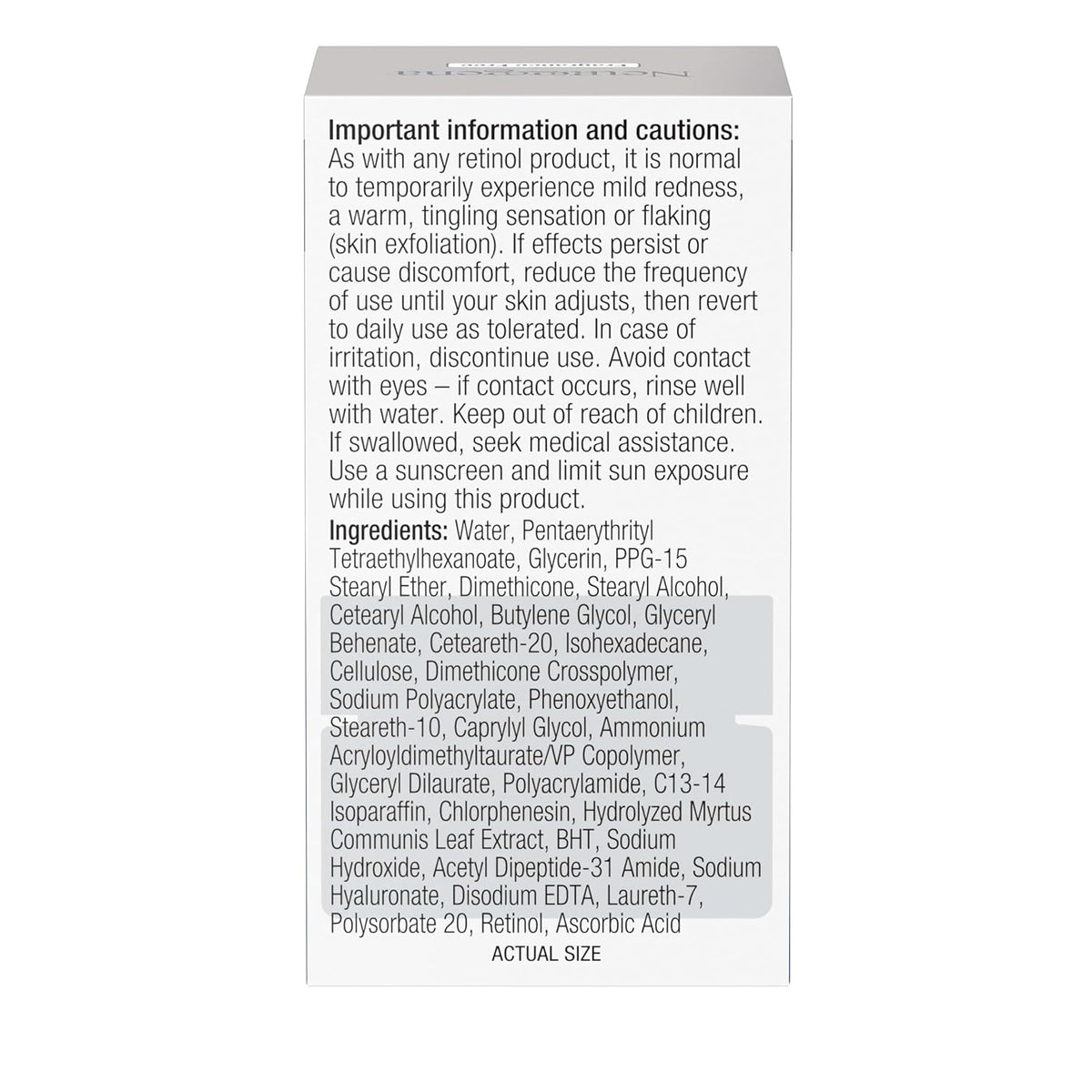 Neutrogena Rapid Wrinkle Repair Eye Cream – Clean-Formula Retinol Treatment Safe for the Eye Area
