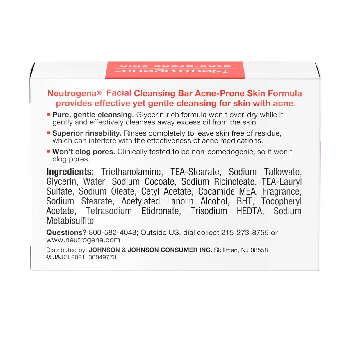 Neutrogena Transparent Glycerin Soap – Compact TSA-Friendly Cleanser for Hotel and Travel Use