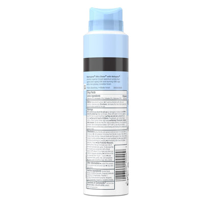 Neutrogena Ultra Sheer Body Mist Sunscreen Spray SPF 70 – On-the-Go UV Defense for Trail Running, Boating, and Pool Lounging, Non-Greasy Finish, 5 oz Pack of 3