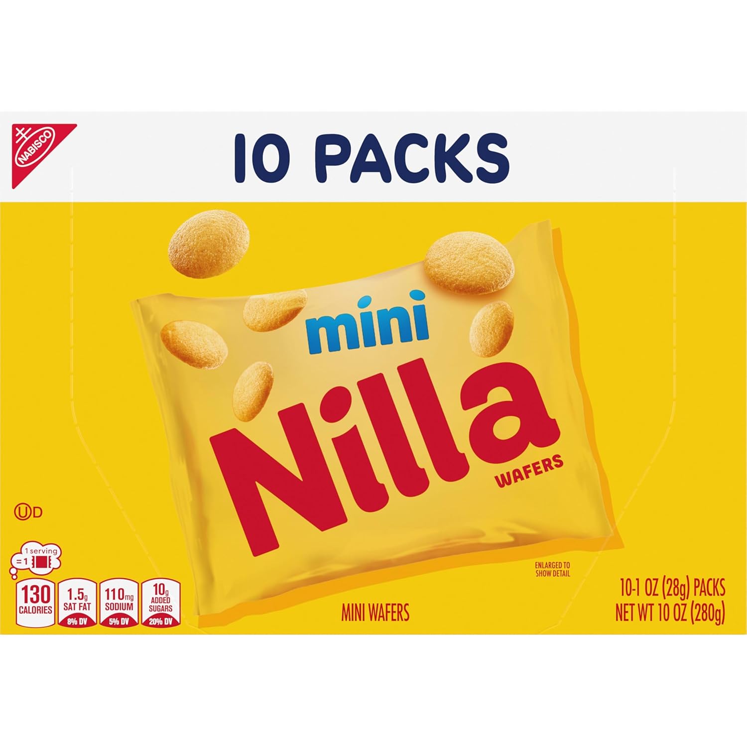 NILLA Wafers Mini Cookies – Toddler-Friendly Vanilla Wafer Packs for Diaper Bag and Daycare