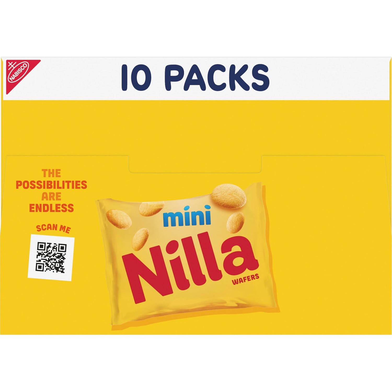 NILLA Wafers Mini Cookies – Toddler-Friendly Vanilla Wafer Packs for Diaper Bag and Daycare