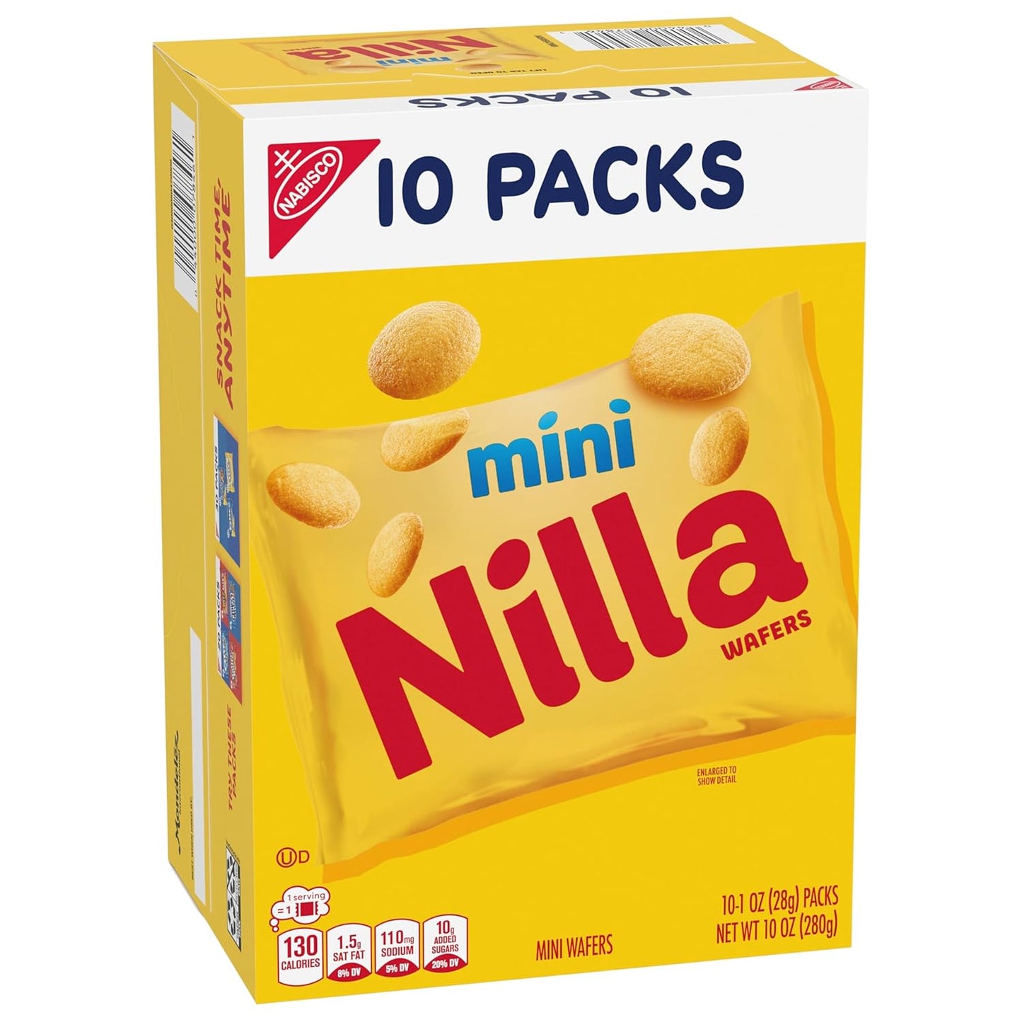 NILLA Wafers Mini Cookies – Toddler-Friendly Vanilla Wafer Packs for Diaper Bag and Daycare