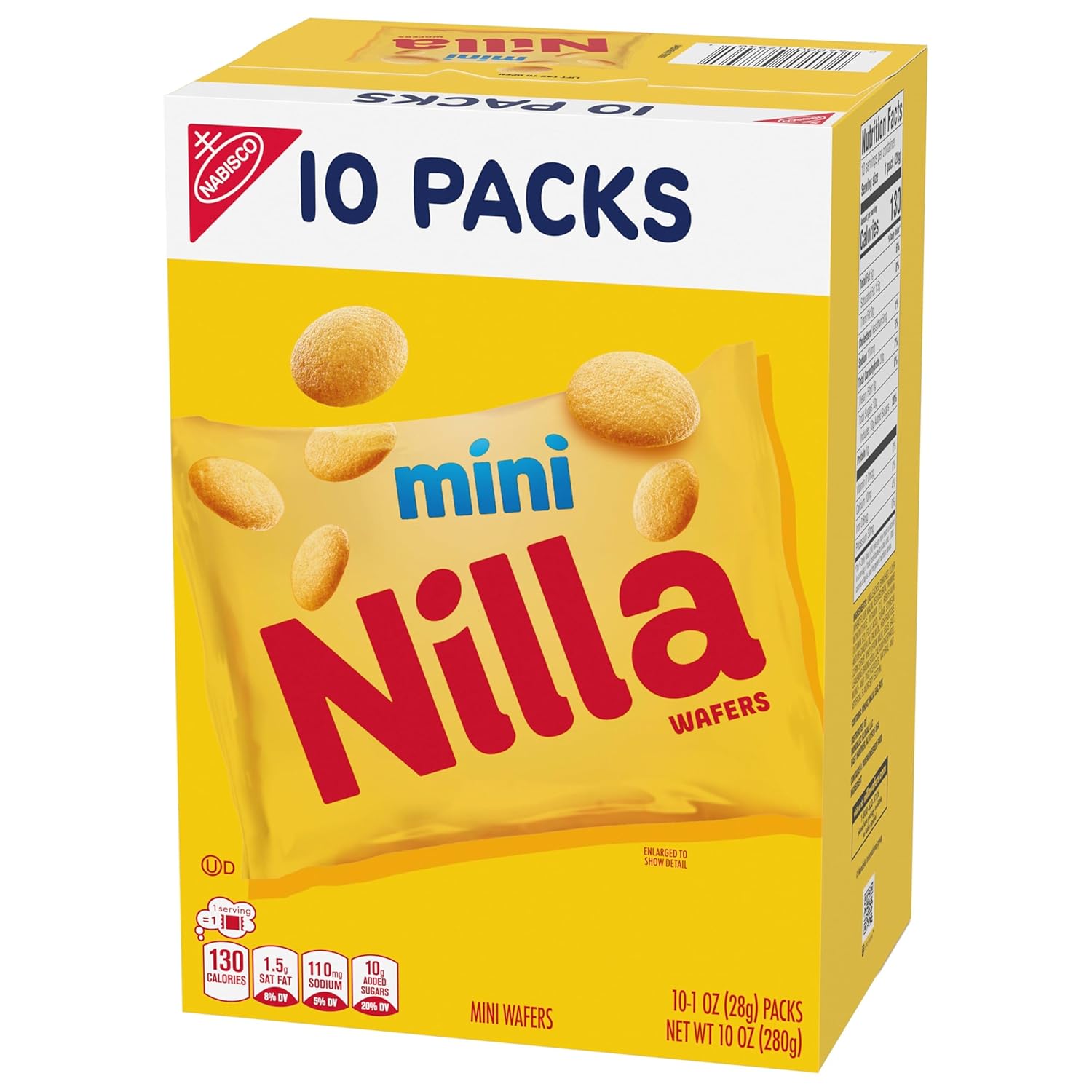 NILLA Wafers Mini Cookies – Toddler-Friendly Vanilla Wafer Packs for Diaper Bag and Daycare