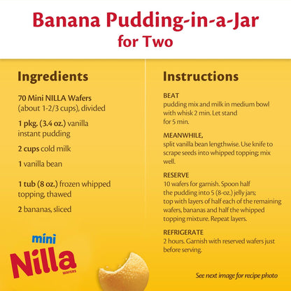 NILLA Wafers Mini Cookies – Toddler-Friendly Vanilla Wafer Packs for Diaper Bag and Daycare