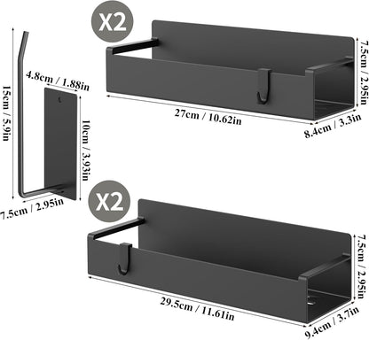 Nimble Living Stanley Cup Holder Set – Valentine's Day Gift for Mom, No-Drill Magnetic Storage