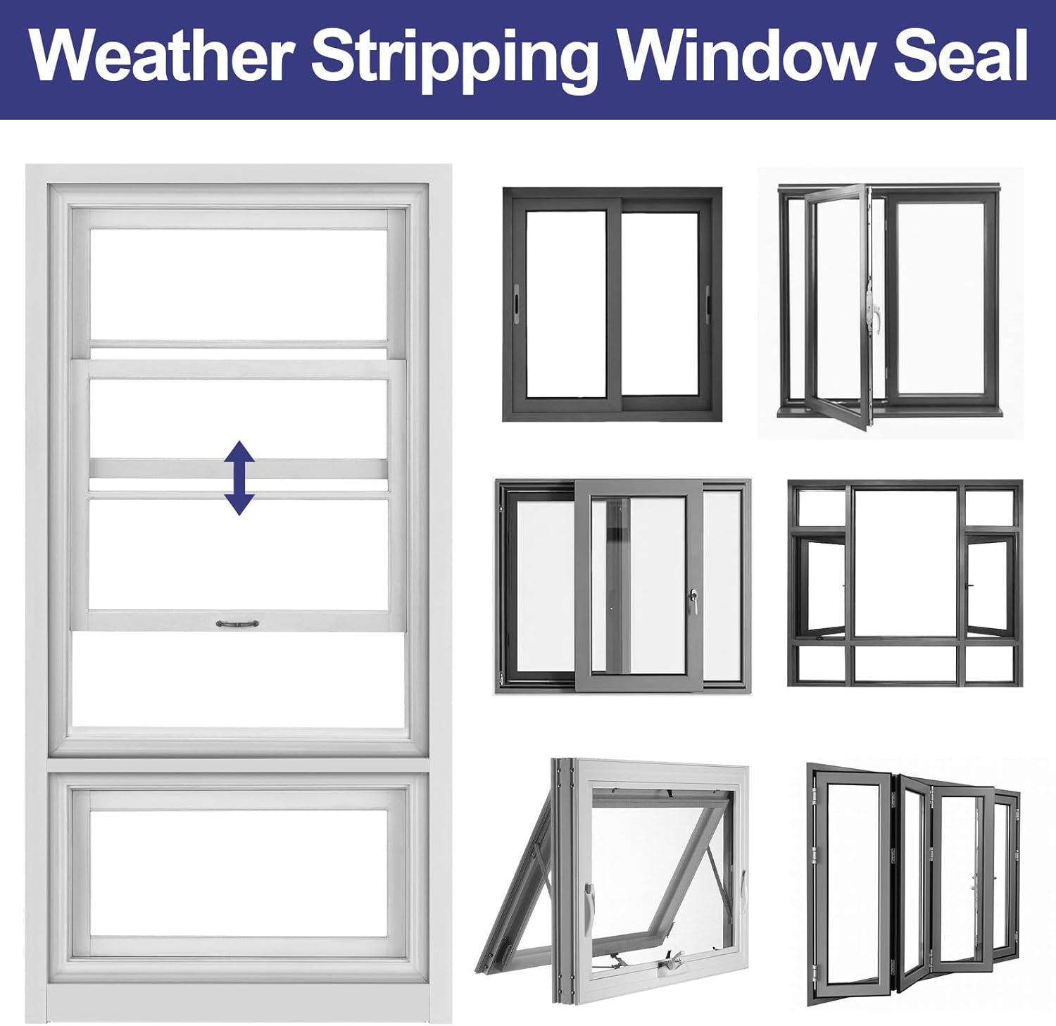 Nisorlin Door Draft Stopper Gap Filler – Window Frame Trim Look for a Warmer, Quieter Home Interior