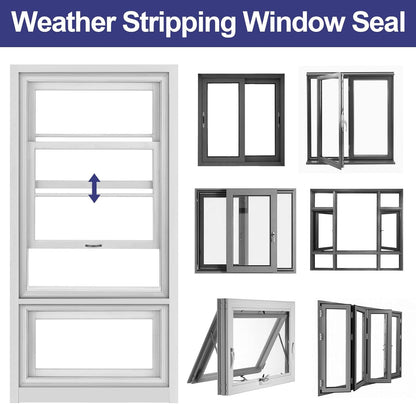 Nisorlin Door Draft Stopper Gap Filler – Window Frame Trim Look for a Warmer, Quieter Home Interior