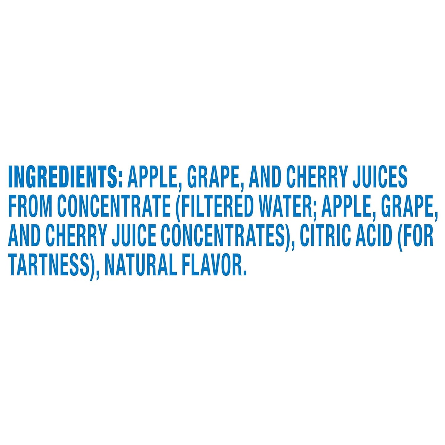 no added sugar formulation
