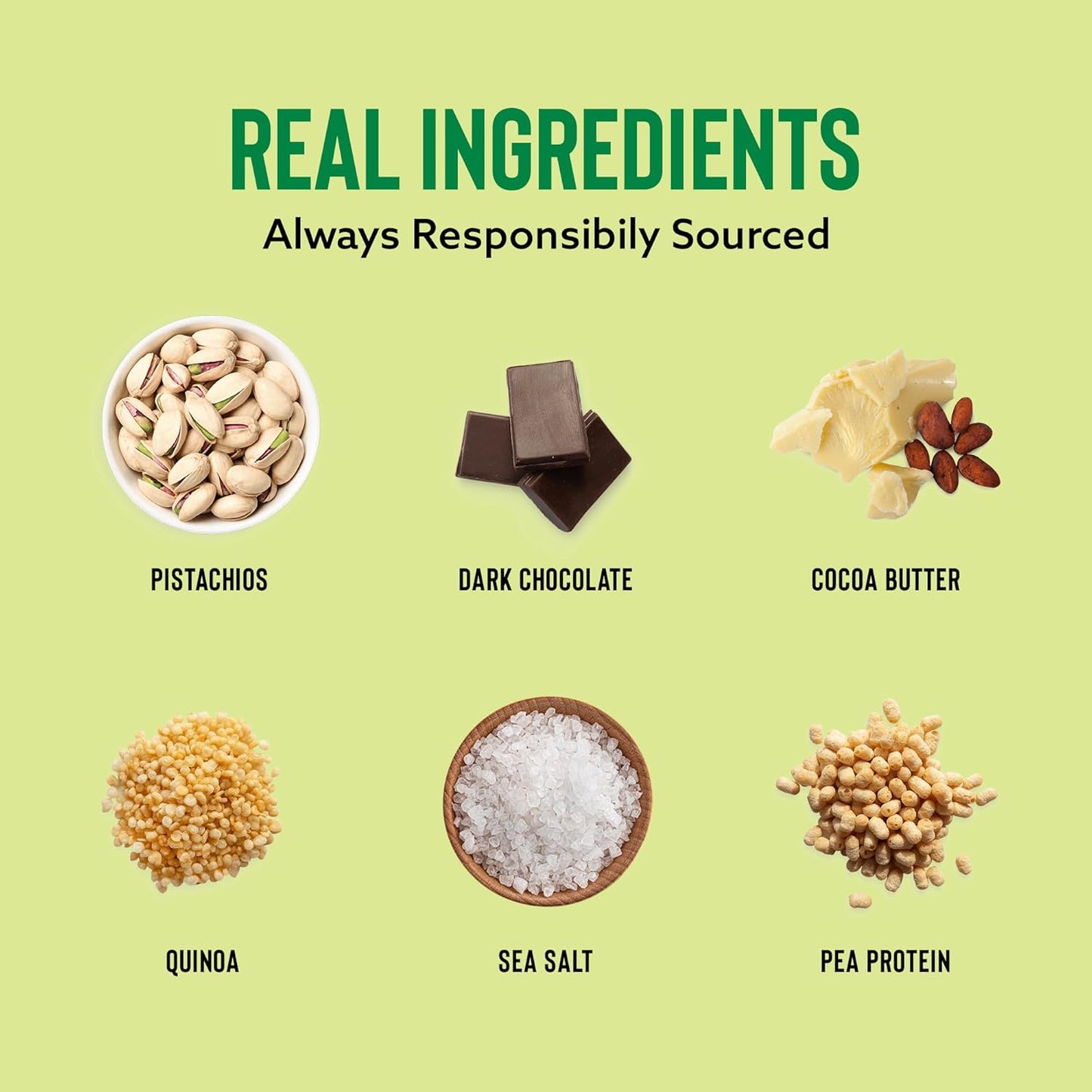 no artificial colors, flavors, or fillers—only recognizable whole food ingredients